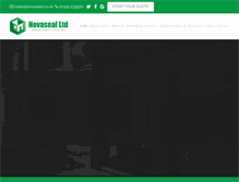 Tablet Screenshot of novaseal.co.uk